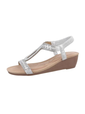 Ital-Design Sandale & Sandalette in Silber