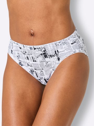 WITT WEIDEN Jazzpants in weiß-schwarz