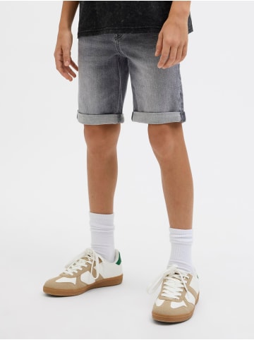 JACK & JONES Junior Jeans-Shorts in Grey Denim 1