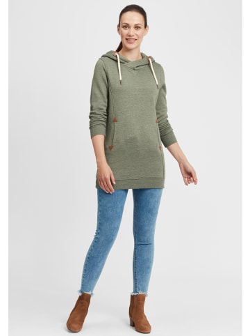 Oxmo Hoodie OXVicky Sweat Hoodie Long in Grün