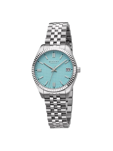 Regent Armbanduhr-Analog silber mittel (ca. 34mm) Regent Metallarmband