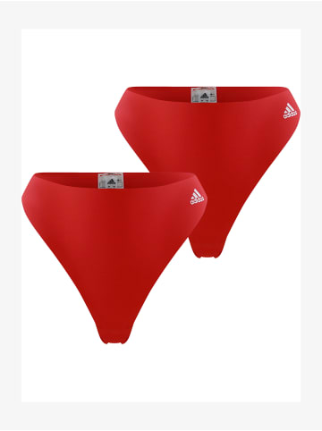 adidas String THONG in rot-mel.