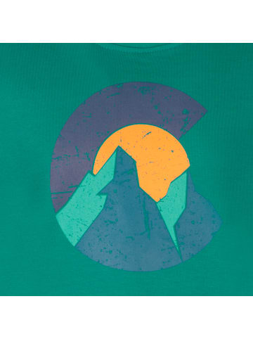 Trollkids Funktionsshirt Halsafjord in sea green
