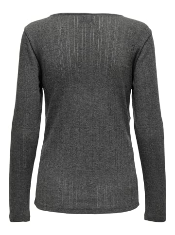 ONLY Top in Dark Grey Melange