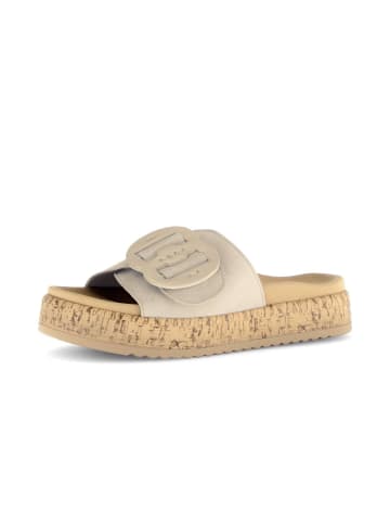 Gabor Pantoletten in beige