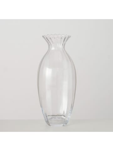 Boltze Vase aus Glas KAVI in Transparent, 50 cm