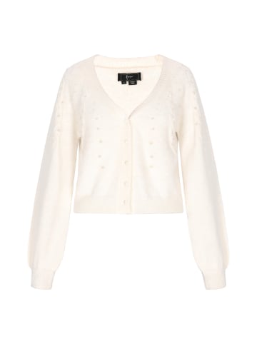 faina Damen Cardigan in Wollweiss