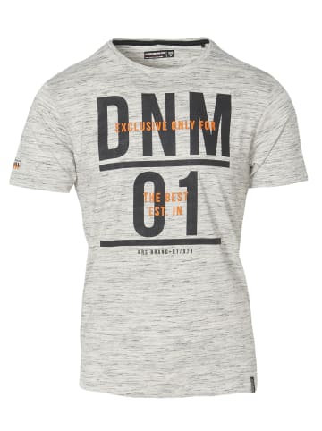 KOROSHI Kurzarm T-Shirt in weiß