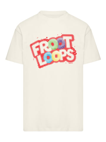 F4NT4STIC Heavy Oversize T-Shirt Kellogg's Froot Loops Breakfast Cereal Pop Art in sand