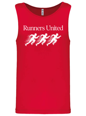 F4NT4STIC Tanktop Sports Runners United Tanktop in red