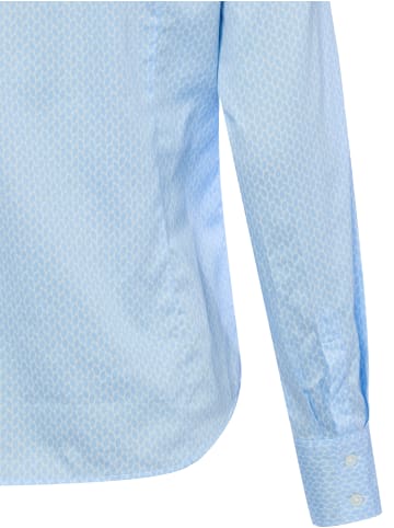 Franco Callegari Bluse in hellblau weiß - 0080