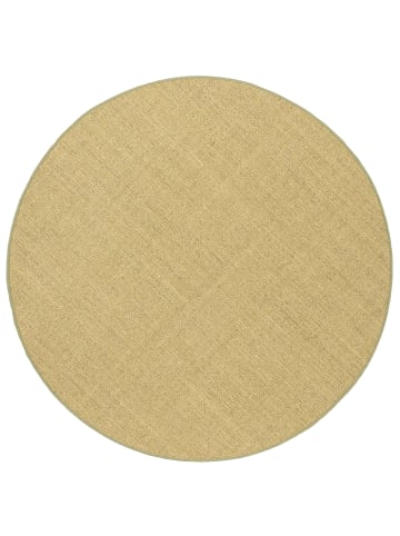 Snapstyle Sisal Natur Teppich Rund in Groen