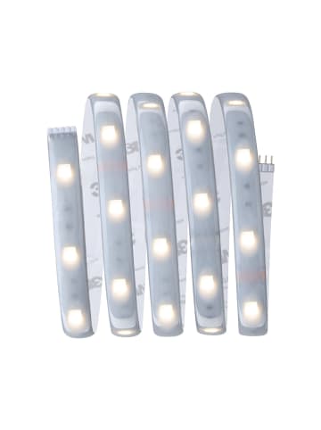 paulmann LED Streifen MaxLED 250 Set 1,5m RGBW Protect Cover beschichtet in silber