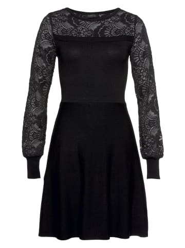Melrose Strickkleid in schwarz