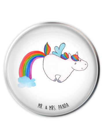 Mr. & Mrs. Panda waschbeckenstöpsel Einhorn Fliegendes Pferd ohn... in Weiß