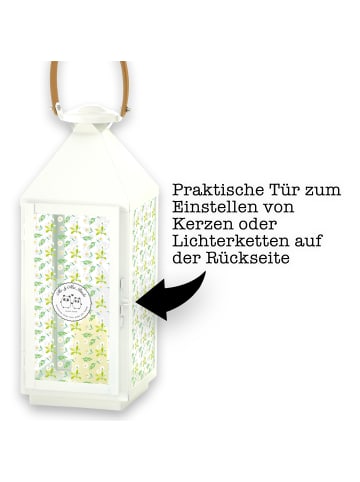 Mr. & Mrs. Panda Laterne Corgi Po mit Spruch in Transparent