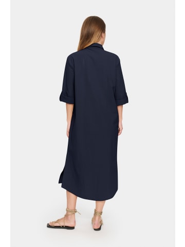 SAINT TROPEZ Kleid ZalindaSZ Gerade Passform in Night Sky