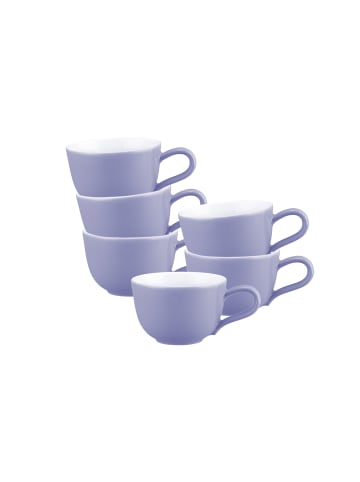 Seltmann Weiden 6er Set Espressotassen Liberty Pure Colors in Grape Purple 90 ml