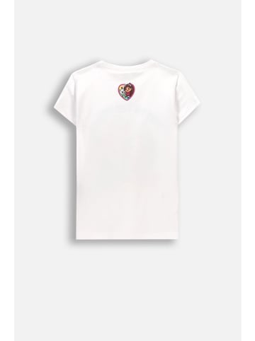 Coccodrillo T-shirt mit kurzen Ärmeln in weiß