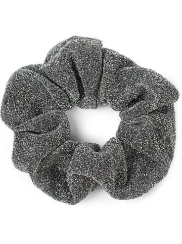 styleBREAKER Scrunchie Haargummi in Silber