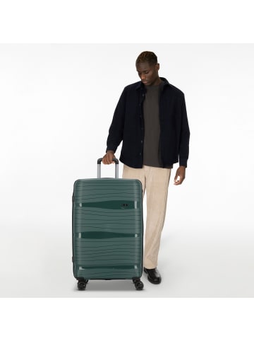 D&N Travel Line 4300 4 Rollen Trolley L 78 cm in dark green