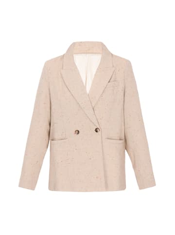 usha WHITE LABEL Women Jacket in Light Beige Melange