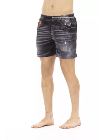 Just Cavalli Schwarz Polyester Herren Bade Kurz