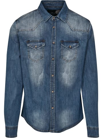 Brandit Brandit Hemden in blue washed