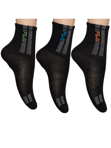 Fila 3er-Set: Socken in Black