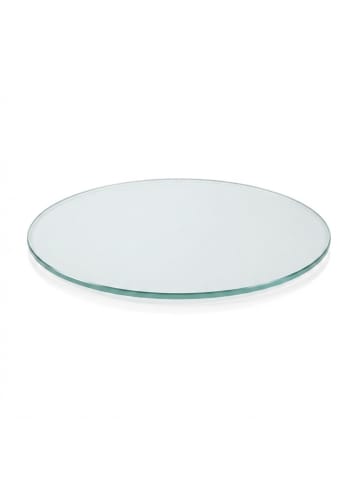 relaxdays Glasplatte in Transparent - 50 cm