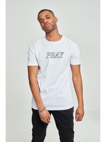 Mister Tee Mister Tee Herren Pray Hands Tee in white