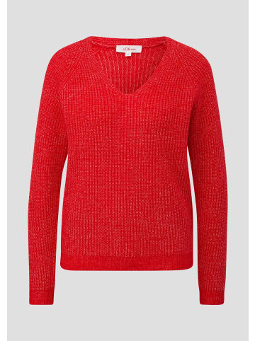 s.Oliver Strickpullover in 30W0_preiselbeere