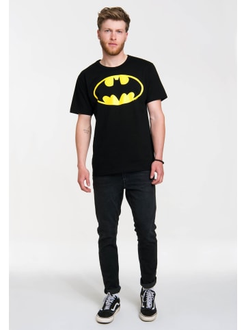 Logoshirt T-Shirt Batman - Logo in schwarz