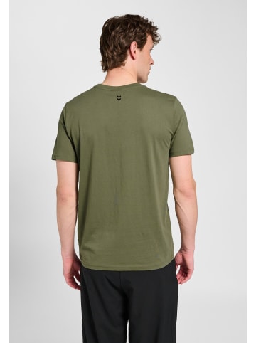 Hummel T-Shirt Hmlpulse Lebensstil Herren in DEEP LICHEN GREEN