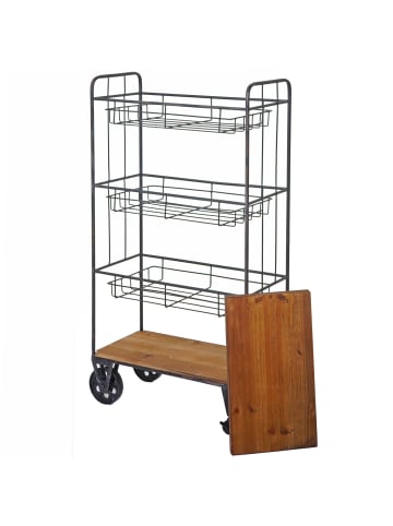 MCW Vintage Rollwagen mit Hängekörben