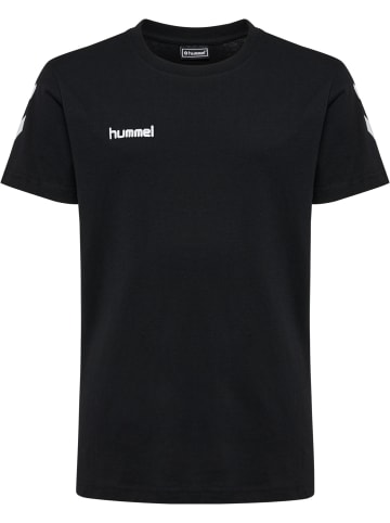 Hummel T-Shirt S/S Hmlgo Kids Cotton T-Shirt S/S in BLACK