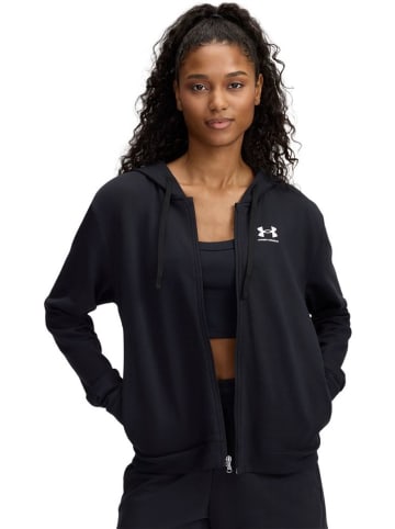 Under Armour Longsleeve "Rival Terry Full-Zip" in Schwarz