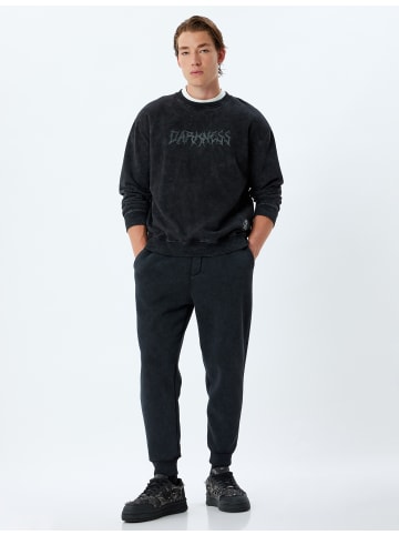 KOTON Sweathose in Schwarz