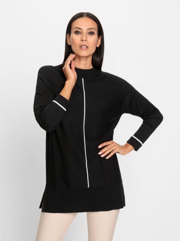 Heine Feinstrickpullover in schwarz