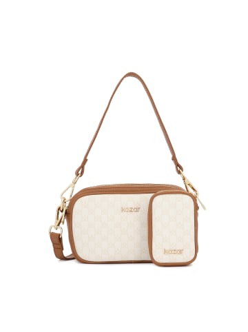 Kazar Schultertaschen in Hellbraun