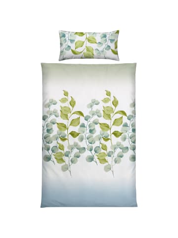 Erwin Müller Seersucker Bettwäsche in grün