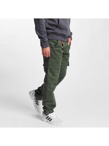 Alpha Industries Cargohose in dark olive