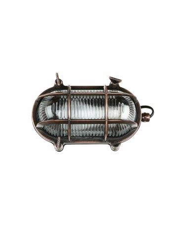 Licht-Erlebnisse Außen Wandlampe (B)21 x (H)13 cm in Kupfer AntikKupfer Antik