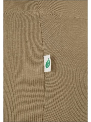 Urban Classics Urban Classics Damen Ladies Organic Stretch Jersey Cycle Shorts in khaki