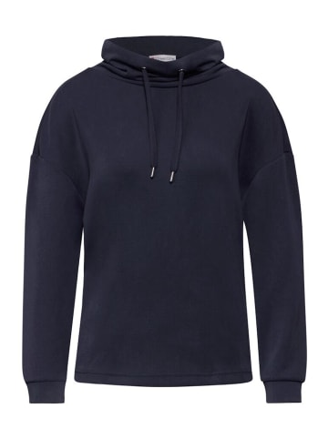 Street One Langarmshirt in night sky blue