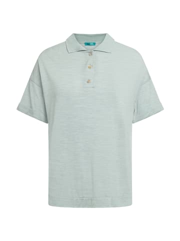 TOOCHE Shirt & Top "Luxe Polo" für Damen in grau