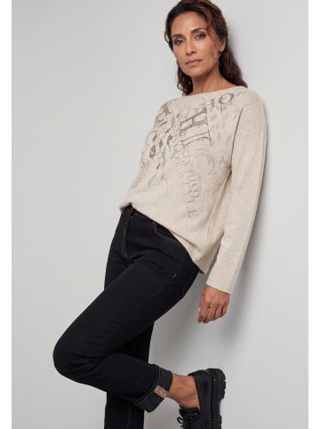 Olsen Sweatshirt in Almond Beige Melange