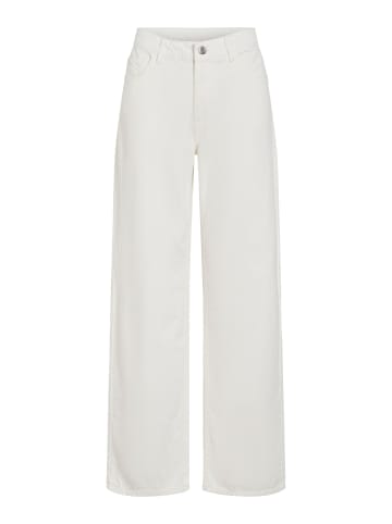 Vila Wide Fit Jeans in Snow White