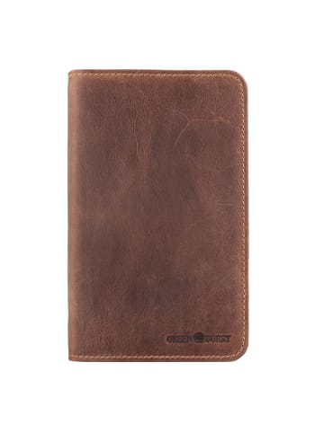Greenburry Vintage Stifteetui Leder 12 cm in brown
