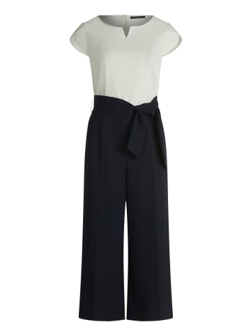 Betty Barclay Jumpsuit mit Eingrifftaschen in Patch Dark Blue/Cream